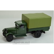 ЗИС-5А грузовик бортовой с тентом, зеленый